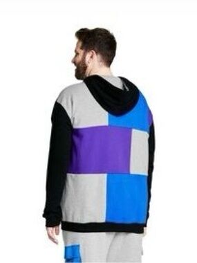Lego X Target Men's Color Block Hooded Sweatshirt